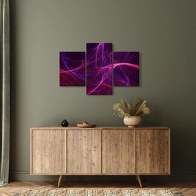 Absztrakt görbék képe (90x60 cm)