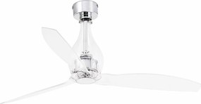 Ventilátoros Lámpa Króm MINI ETERFAN FARO 33382