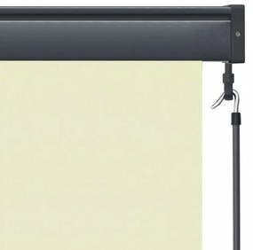 krémszínű kültéri roló 60 x 250 cm