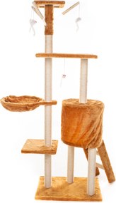 Kaparófa macskáknak Hawaj 138 cm | vörös