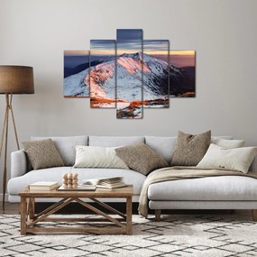 Kép - Téli hegyi panoráma II. (150x105 cm)