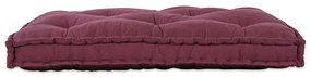 Pallet Sofa Párna Bordó szövet