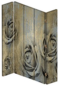Gario Paraván Vintage rózsák Méret: 180 x 170 cm, Kivitelezés: Forgó paraván 360°