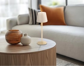 Globo 58488S - VANNIE kültéri, újratölthető LED-lámpa érintéses fényerőszabályozással, 3W/5V, IP54, 1800 mAh