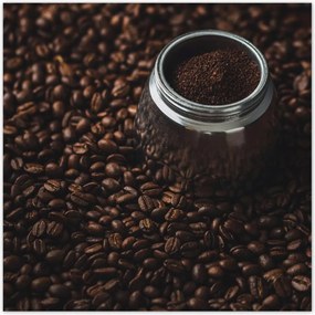 Poszterek 100x100 Kávé Kaffe