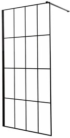 Techno 90x200 cm Walk-in zuhanykabin