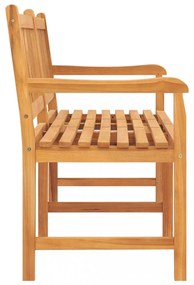 3 személyes tömör tíkfa kerti pad asztallal 150 cm