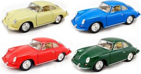 KiNSMART Fém modellautó - Porsche 356 B Carrera 2 - több színben - 1:32