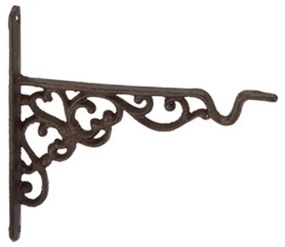 Öntöttvas virágtartó konzol, 21 cm