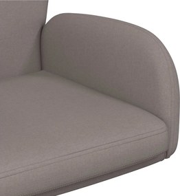 vidaXL Forgós Íróasztali Székek 2 db 54 x 58 x 90 cm Tópszínű Szövet