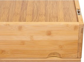 Bambusa fürdőszobai szekrény tükörrel - Wenko