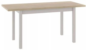 Adam II étkezőasztal 100 x 60 cm, cremona tölgy / krém