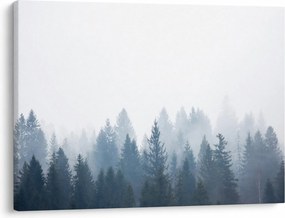 Kép - Ködös erdő (70x50 cm)