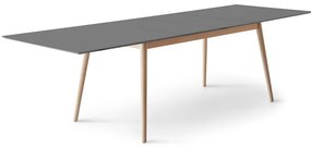 Bővíthető étkezőasztal hosszabbító asztallappal 100x210 cm Meza – Hammel Furniture