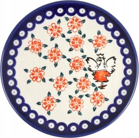 Reggeliző tányér ø 19,5 cm Kerámia Bolesławiec GU814 DEK1397A Sas