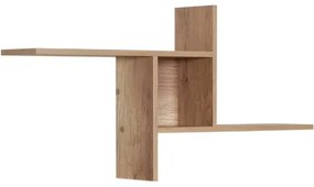 Fali polc 50x100 cm barna