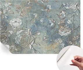 Fotótapéta Öntapadós Dekoratív tapéta Romantikus rózsák 104x70 cm