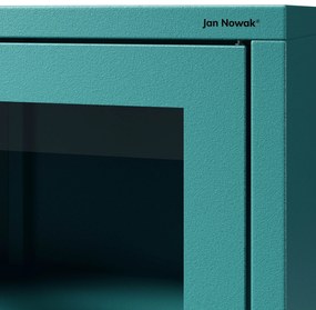 ANGELO vitrin, 800 x 1850 x 450 mm, Modern: tengerkék