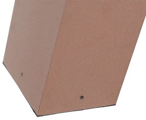 Ipari kültéri állólámpa rozsdabarna 40 cm IP44 - Charlois