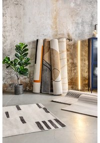 Narancssárga-krémszínű szőnyeg 160x230 cm Linea – Bonami Selection