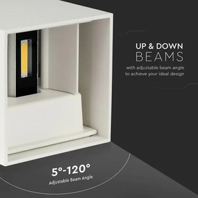 LED Kültéri fali lámpa LED/11W/230V 3000K IP65 fehér