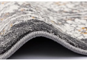 Sötétszürke-elefántcsont színű futószőnyeg 80x250 cm Soft Viskan – FD