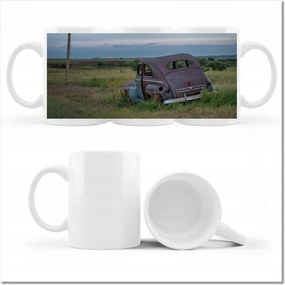 Fényképes bögre Rozsdás autó