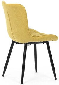 Sárga Szövet Étkezőszék. HC-462 YEL2