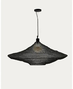 Fekete függőlámpa ø 87 cm Makai – Kave Home