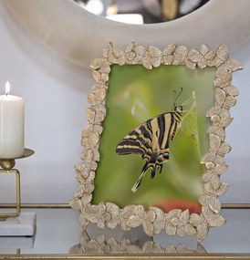 Fényképkeret farfalle glod 27,5x2,6x32,5 (belső kép mérete 20x25)cm