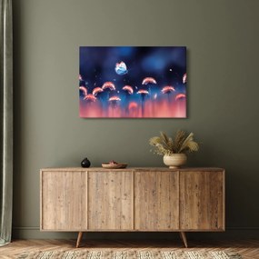 Pitypang képe kék pillangóval (90x60 cm)