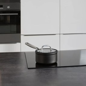 Indukciós tűzhelyhez alkalmas edény fedővel-kerámia felülettel 1,3 l Meda 3.0 – FABINI