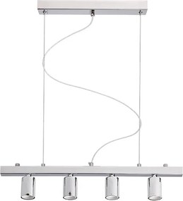 RENDL RALLONG IV függeszték alap króm 230V LED E27 4x15W