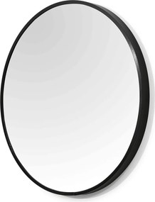 Zrcadlo 60 cm, černé, AZR-V5060 BK