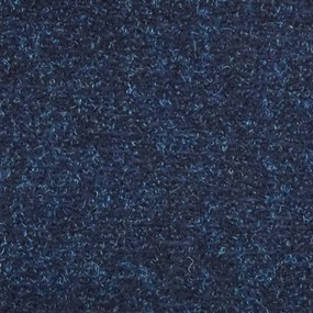 15 db tengerészkék tűlyukasztott öntapadó lépcsővédő 56x17x3 cm