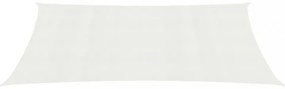 fehér HDPE napvitorla 160 g/m² 2,5 x 4 m