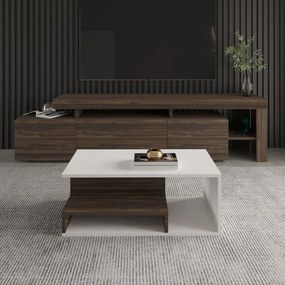 Vera Mini - White, Walnut