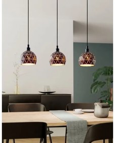 Eglo 97846 - Csillár zsinóron ROCCAFORTE 3xE14/40W/230V