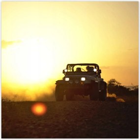 Poszterek 70x70 Sivatag Terepjáró