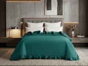 Ágytakaró MONTEGO, petrolkék Méret: 220 x 240 cm