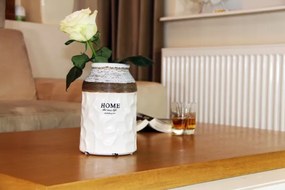 Üveg váza dekoratív virág váza Kiárusítás 21cm