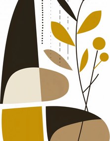 Poszter 80x80cm Geometrikus Naturaleza