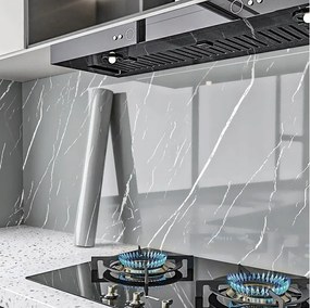 Öntapadós Bútorfurnér Bútorfólia Szürke Kő 60cm x 10m