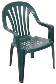 Műanyag kerti szék RUBIN - zöld