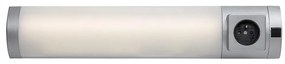 Rabalux Rabalux 78038 - LED Pultmegvilágító aljzattal SOFT 2E LED/5W/230V 4000K 45cm ezüst RL78038