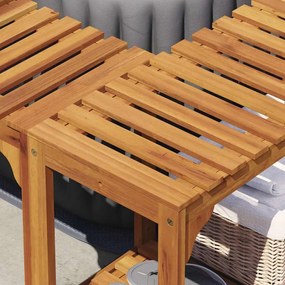 Jakuzzi Környezet Barna 250 x 250 cm Tömör Akácfa