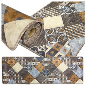 Futószőnyeg Konyhai Csúszásgátló Pvc Vinil Konyhai Szőnyeg 63 x 180 cm