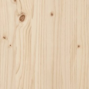 tömör fenyőfa fejtámla tárolóval 90 cm