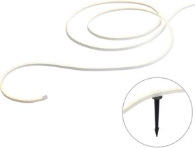 Okos LED szalag 5 méter CCT 30W 350 lm 2700 - 6500K IP44, földelő tüskékkel