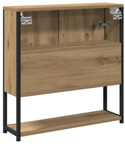Fürdőszoba Tükörszekrény Művészi tölgy 60x16x60 cm Szerelt Fa
